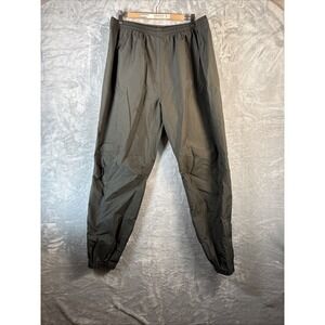 Simms Pants Mens Large Gray GoreTex Paclite Rain Fishing Gorpcore Made USA FLAW